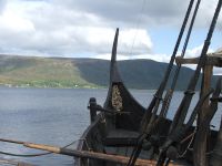 Wikingerschiff in Borg